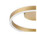 SLV V�g- og Loftlampe ONE DALI �40CM up / down, DALI styrbar, CCT Switch, ringform IP20, messing d�mpbar