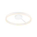 V�g- og Loftlampe ONE DALI �60CM up / down, DALI styrbar, CCT Switch, ringform IP20, hvid d�mpbar