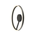 SLV V�g- og Loftlampe ONE DALI �60CM up / down, DALI styrbar, CCT Switch, ringform IP20, sort d�mpbar