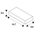 SLV Fjernbetjening HIGHBAY C - SENSOR (HF/PIR) med radio-udgang (RF), hvid