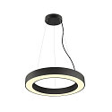 Pendel MEDO� RING 60 DALI til VDU-arbejdsstation, DALI styrbar, CCT Switch IP20, sort d�mpbar