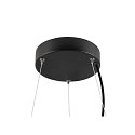 SLV pendant luminaire MEDO� RING 60 DALI for VDU workstation, DALI controllable, CCT Switch IP20, black dimmable
