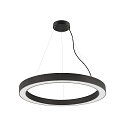 SLV Pendel MEDO� RING 90 DALI til VDU-arbejdsstation, DALI styrbar, CCT Switch IP20, sort d�mpbar