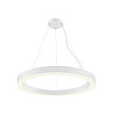 SLV Pendel MEDO� RING 90 DALI til VDU-arbejdsstation, DALI styrbar, CCT Switch IP20, hvid d�mpbar