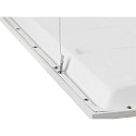 SLV ceiling luminaire PANEL C 600 ON-OFF CCT Switch, UGR < 19, switchable IP54 / IP20, white, lacquered 