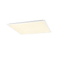 SLV ceiling luminaire PANEL C 600 ON-OFF CCT Switch, UGR < 19, switchable IP54 / IP20, white, lacquered 