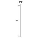 SLV Penduloph�ng PANEL C - 150CM 4-fold, mekanisk, st�l