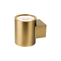 SLV Væglampe OCULUS PHASE DTW UP/DOWN rund, Dim-To-Warm, justerbar IP20, messing børstet dæmpbar