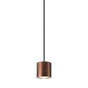 SLV Pendel OCULUS PHASE DTW PVD rund, Dim-To-Warm, justerbar IP20, kobber dæmpbar
