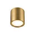 Loftlampe OCULUS PHASE DTW rund, Dim-To-Warm, justerbar, med linseoptik IP20, messing børstet dæmpbar