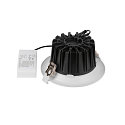 SLV downlight DOWNLIGHT C 150 DALI rigid, DALI controllable, wired through IP54, white dimmable