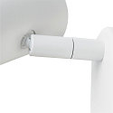 SLV V�g- og Loftlampe NOBLO� SINGLE PHASE 1-flamme, rund IP20, hvid d�mpbar