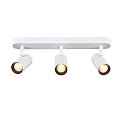 SLV V�g- og Loftlampe NOBLO� TRIPLE PHASE 3-flammer, cylindrisk, kardanisk drejning IP20, hvid d�mpbar