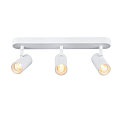 SLV V�g- og Loftlampe NOBLO� TRIPLE PHASE 3-flammer, cylindrisk, kardanisk drejning IP20, hvid d�mpbar