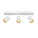 SLV V�g- og Loftlampe NOBLO� TRIPLE PHASE 3-flammer, cylindrisk, kardanisk drejning IP20, hvid d�mpbar