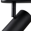 SLV V�g- og Loftlampe NOBLO� DOUBLE PHASE 2-flammer, rund IP20, sort d�mpbar