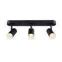 SLV V�g- og Loftlampe NOBLO� TRIPLE PHASE 3-flammer, cylindrisk, kardanisk drejning IP20, sort d�mpbar