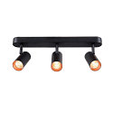 SLV V�g- og Loftlampe NOBLO� TRIPLE PHASE 3-flammer, cylindrisk, kardanisk drejning IP20, sort d�mpbar