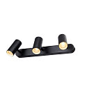 SLV V�g- og Loftlampe NOBLO� TRIPLE PHASE 3-flammer, cylindrisk, kardanisk drejning IP20, sort d�mpbar