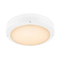 V�g- og Loftlampe OUTDOOR BULKHEAD V 360 CCT Switch, slagfast, omskiftelig IP65, hvid, lakeret 
