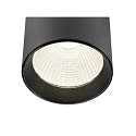 SLV 3-faset lampe TRACKSPOT V 32 36� justerbar, omskiftelig IP20, sort, lakeret 