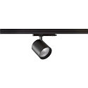 SLV 3-faset lampe TRACKSPOT V 32 50� justerbar, omskiftelig IP20, sort, lakeret 