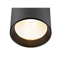 SLV 3-faset lampe TRACKSPOT C 17 50� justerbar, omskiftelig IP20, sort, lakeret 