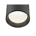 SLV 3-faset lampe TRACKSPOT C 29 36� justerbar, omskiftelig IP20, sort, lakeret 