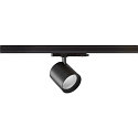 SLV 3-faset lampe TRACKSPOT C 29 36� justerbar, omskiftelig IP20, sort, lakeret 