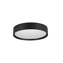 SLV Loftlampe DECONA 30 CL rund, egnet til VDU-arbejdsstationer IP44, sort, lakeret d�mpbar