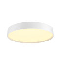 ceiling luminaire DECONA 42 CL round, with sensor, suitable for VDU workstation IP44, white, lacquered 
