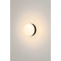 SLV V�g- og Loftlampe CYFT DOME IP65, sort d�mpbar