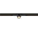SLV track spot FIXT-IT! round, built-in version, suitable for VDU workstation IP20, bronze, black, lacquered dimmable