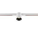 Skinne spot FIXT-IT! rund, indbygget version, egnet til VDU-arbejdsstationer IP20, sort, hvid, lakeret d�mpbar