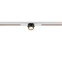 SLV Skinne spot FIXT-IT! rund, indbygget version, egnet til VDU-arbejdsstationer IP20, sort, hvid, lakeret d�mpbar