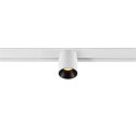 Skinne spot FIXT-IT! rund, overflademonteret version, egnet til VDU-arbejdsstationer IP20, sort, hvid, lakeret d�mpbar