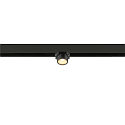SLV Skinne spot FIXT-IT! rund, overflademonteret version, egnet til VDU-arbejdsstationer IP20, sort, lakeret d�mpbar