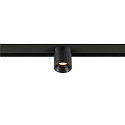 SLV Skinne spot FIXT-IT! rund, overflademonteret version, egnet til VDU-arbejdsstationer IP20, sort, lakeret d�mpbar
