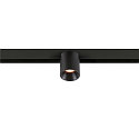 SLV Skinne spot FIXT-IT! rund, overflademonteret version, egnet til VDU-arbejdsstationer IP20, sort, lakeret d�mpbar