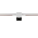 SLV Skinne spot FIXT-IT! rund, indbygget version, egnet til VDU-arbejdsstationer IP20, sort, hvid, lakeret d�mpbar