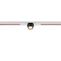 SLV Skinne spot FIXT-IT! rund, indbygget version, egnet til VDU-arbejdsstationer IP20, sort, hvid, lakeret d�mpbar