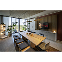 pendant luminaire GRIP! FLAT IP20, gold, black dimmable