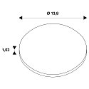 SLV Ring GRIP! FLAT, sort