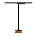 1-faset pendul GRIP! FLAT down, uden sk�rm, CCT Switch IP20, guld, sort d�mpbar