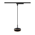 SLV 1-faset pendul GRIP! FLAT down, uden sk�rm, CCT Switch IP20, guld, sort d�mpbar