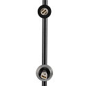 SLV Bordlampe SUN TL rund G9 IP20, sort d�mpbar
