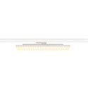 3-phase spot SIGHT PANEL square, suitable for VDU workstation IP20, white, lacquered 