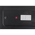 SLV 3-faset spot SIGHT PANEL firkantet, egnet til VDU-arbejdsstationer IP20, sort, lakeret 