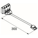 SLV stik tilslutning RETRO CON 3P002 3-polet, hvid