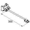 SLV plug-in connector RETRO CON 3P007 3-pole, white